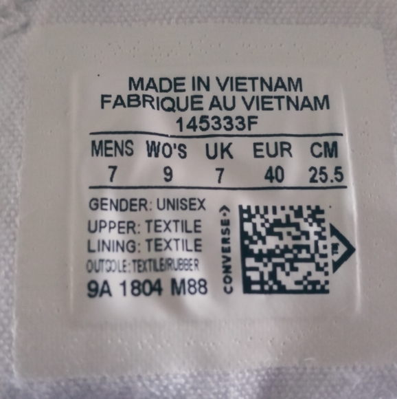 Converse All Stars Chuck Taylor Blue Canvas Low Top Unisex Sneakers W9 M7 - Picture 8 of 8